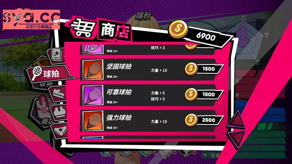 网球天使EX Tennis Angels EX存档